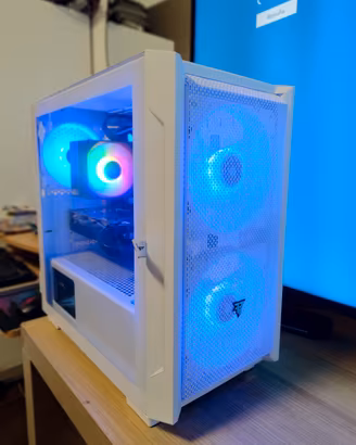PC Gaming Bianco ghiaccio