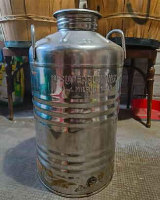 Bidone acciaio inox