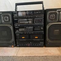 Stereo vintage della Sony anni 70.