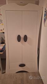 armadio Ikea modello mammut bianco