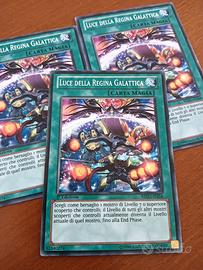 Yu-Gi-Oh: 3x "Luce della Regina Galattica"