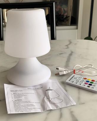 Lampada da tavolo a LED con altoparlante wireless