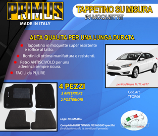 Tappetini Auto Ford Focus 11/11>6/17