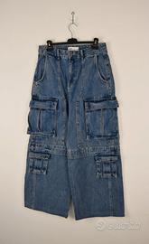 🌸 Jeans Donna Streetwear Zara Woman Tg. 42 / M 🆒