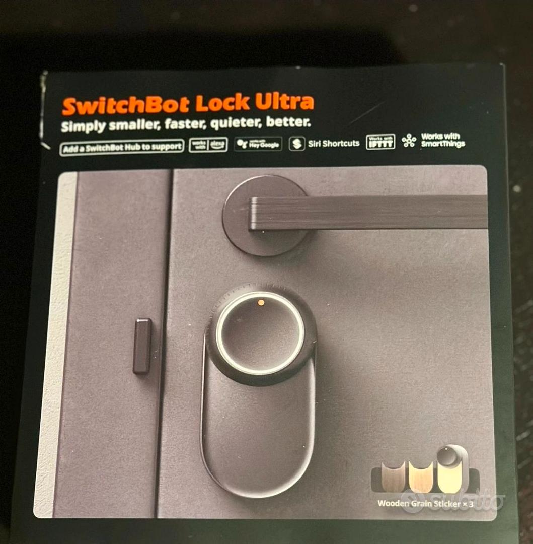 Subito - MARIO TECH STORE - SwitchBot Lock Ultra – Serratura Smart di ...