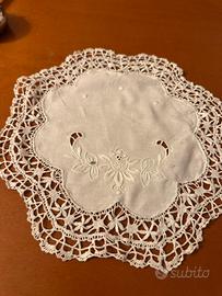 Centrino antico lino e cotone