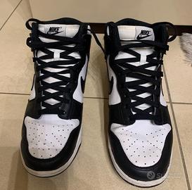 Nike Dunk High Panda bianco e nero