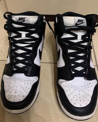 Nike Dunk High Panda bianco e nero