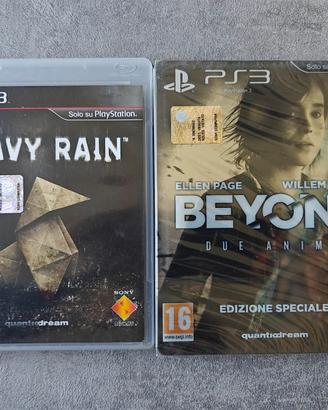Giochi Ps3 - Heavy Rain e Beyond Two Souls