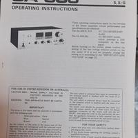 Pioneer SA-506 Manuale Istruzioni