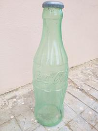 Maxi bottiglia coca cola plastica anni 80