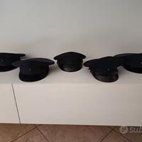 5 BERRETTI MILITARI DA CERIMONIALE