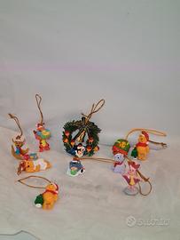 Set ciondoli Natale Disney Winnie the Pooh vintage