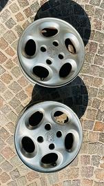 2 cerchi Peugeot 106 14