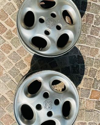 2 cerchi Peugeot 106 14