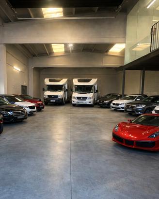 Deposito veicoli coperto