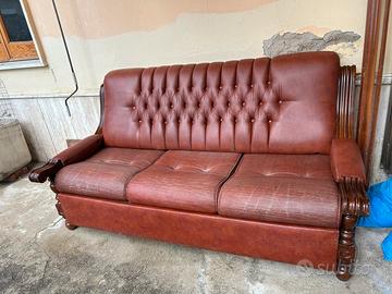 Divano in pelle