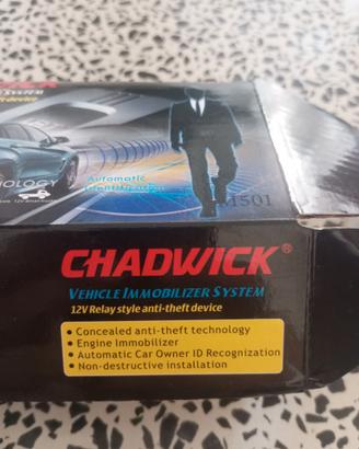 Kit allarme per auto professionale Chadwick