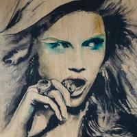 "dipinto su tavola" di: Viktoria Cox - Wild diamon