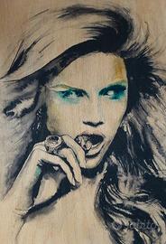 "dipinto su tavola" di: Viktoria Cox - Wild diamon