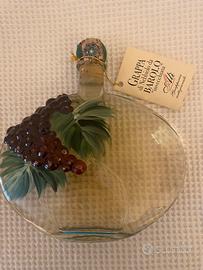 Bottiglia grappa artigianale da collezionismo
