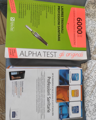 Alpha test professioni sanitarie