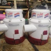 POMPA DI SENTINA RULE 3700 GPH 235LT/min. 24V