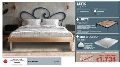 letto + rete + materasso