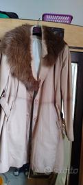 cappotto donna in pelle