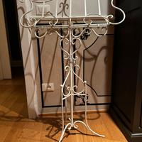 Leggio ferro battuto