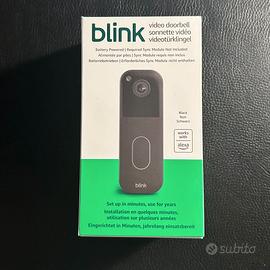 Blink video doorbell - Videocitofono (Nuovo)