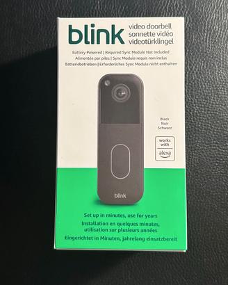 Blink video doorbell - Videocitofono (Nuovo)