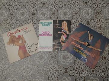 Heather Parisi/tre dischi 45 giri anni 80
