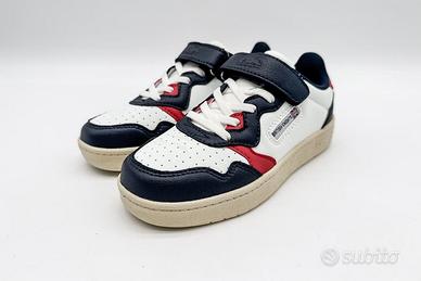 Scarpe BK British Knights bianco/blu/rosso n.33