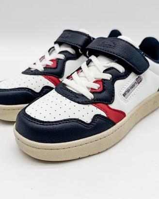 Scarpe BK British Knights bianco/blu/rosso n.33