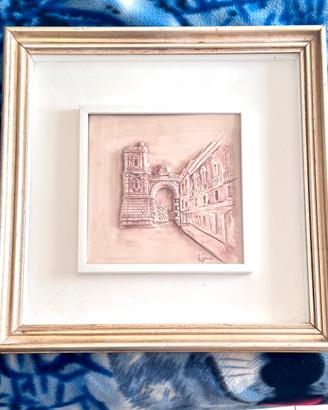 Quadro Scultoreo A.Liguori Arco Annunziata Aversa