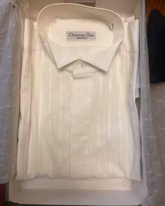 Camicia da smoking vintage Cristian Dior anno 1987