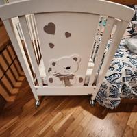 Lettino Erbesi Tato completo di tutto il corredo