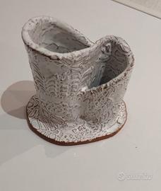 Porta penne o porta Mestoli fatto a mano