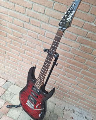 Chitarra elettrica IBANEZ GIO GRX70QA-TRB