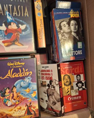 videocassette originali Disney e film 