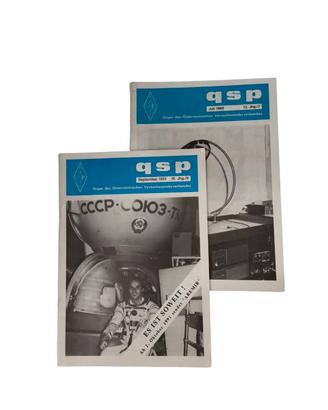 Lotto n.2 riviste QSP radio radioamatori Austria
