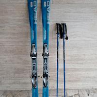 sci discesa libera marca HEAD taglia 160