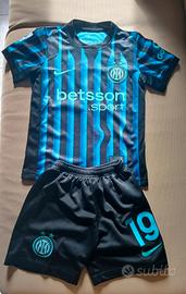 Completo da calcio Inter x bambino 4/6 anni
