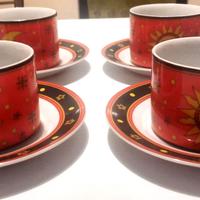 Set 4 Tazze da the in fine Master Porcelain