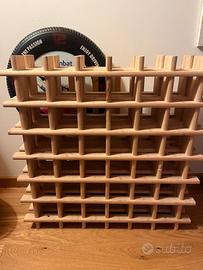 Porta bottiglie legno