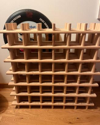 Porta bottiglie legno