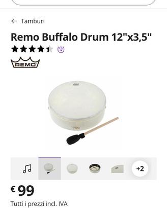 Tambruro sciamanico Remo