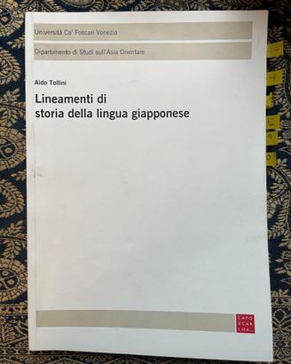 libri corso giapponese Ca' Foscari