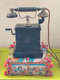 Telefono d'epoca a manovella Magneto